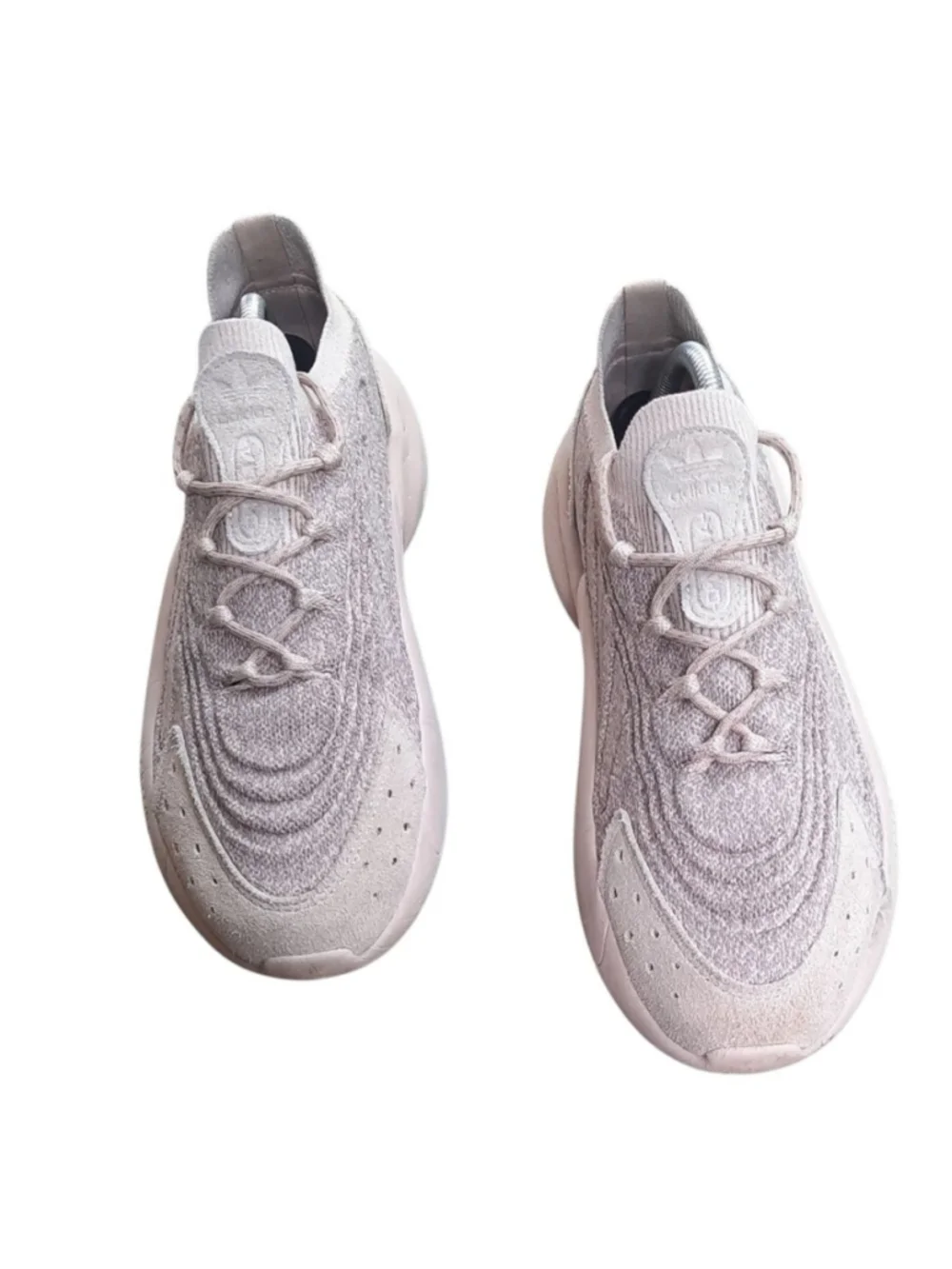 Adidas Orignals Ozelia Knit (Beige Wheat) sneakers shoes Mens Size: 8.5